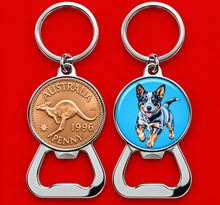 1996 Australian Penny Bottle Opener Keyring - 30th Birthday - Gift Boxed