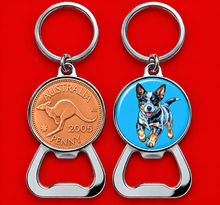 2005 Australian Penny Bottle Opener Keyring - 21st Birthday - Gift Boxed