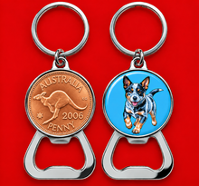 2006 Australian Penny Bottle Opener Keyring - 20th Birthday - Gift Boxed