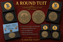 A Round Tuit - Father's Day Present Present for Procrastinator Dad Husband - Gift Boxed