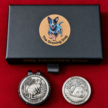 Golf Ball Marker & Hat Clip I Australian Animal Design I Gift Boxed
