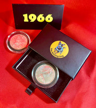 Rare 1966 Australian 50 Cent Coin Capsule - Birthday Anniversary Gift Present