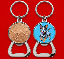 1956 Australian Penny Bottle Opener Keyring – 70th Birthday - Gift Boxed