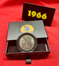 Rare 1966 Australian 50 Cent Coin Capsule - Birthday Anniversary Gift Present