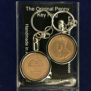 1919 Australian Penny Keyring
