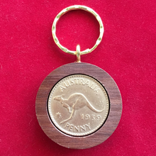 1959 Jarrah Penny Keyring