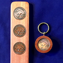 1999 Jarrah Two-Up Game & Penny Keyring Gift Pack